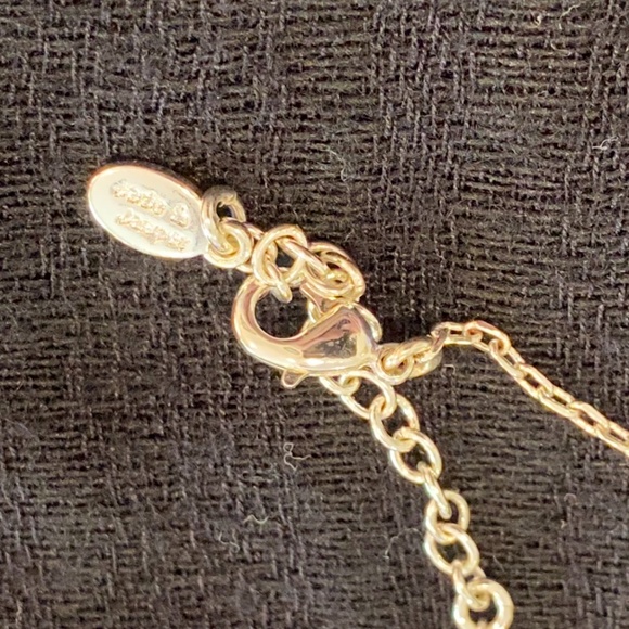 Jade & Jasper Brand Layered Silver Tone Crystal Necklace - Picture 7 of 7